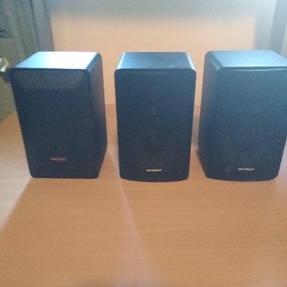 Three optimus speakers